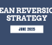 MEAN REVERSION STRATEGY